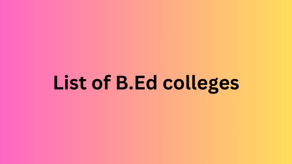 b.ed