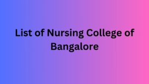 nursing college list